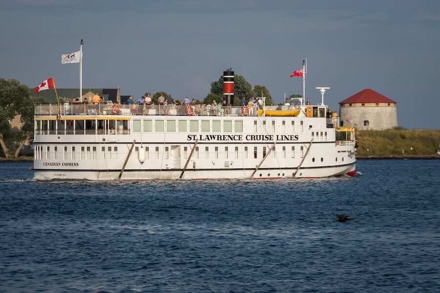 The 64-pax Canadian Empress is a classic river boat.