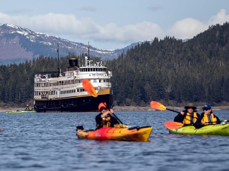 UnCruise offers a handful of adults-only Alaska departures
