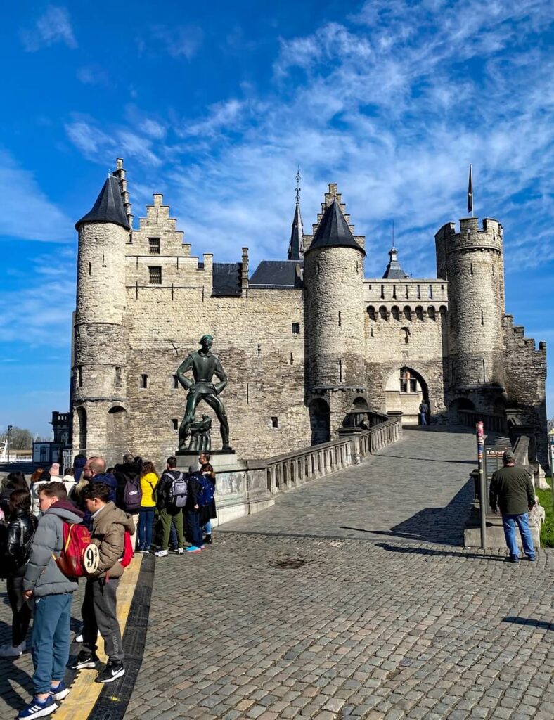 Het Steen Castle in Antwerp.