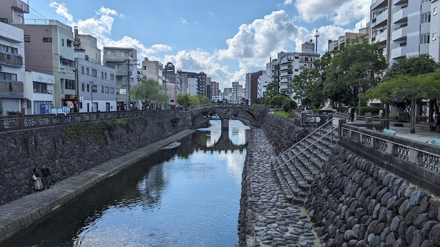 Nagasaki Spectacle Bridge on a small-ship Japan cruise