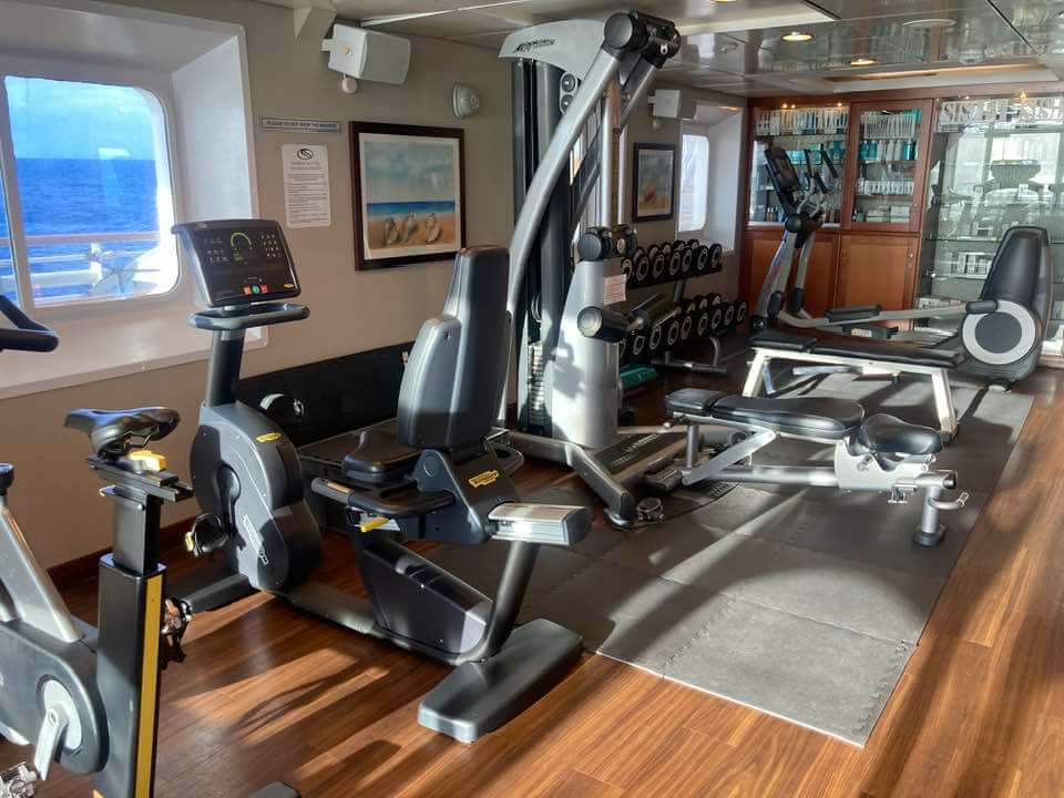  SeaDream II's gym