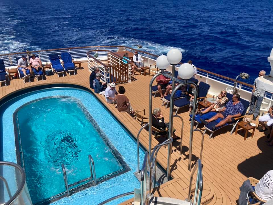  stern pool deck of a SeaDream transatlantic crossing