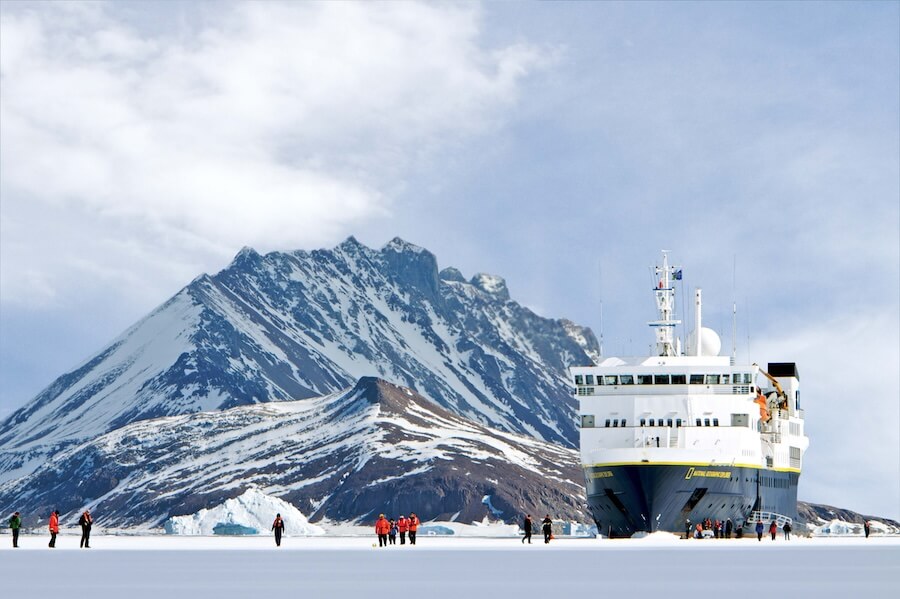 Lindblad has had great success with Antarctica air bridge flights