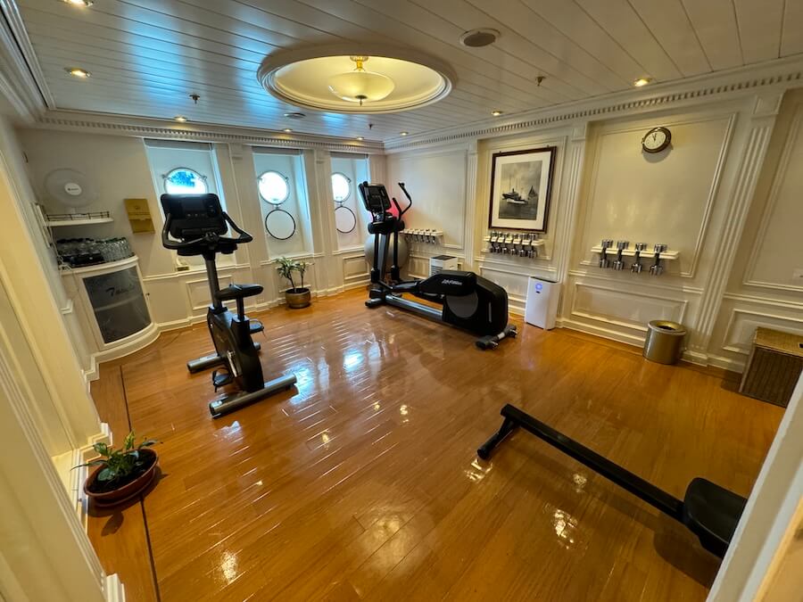 gym on Sea Cloud II