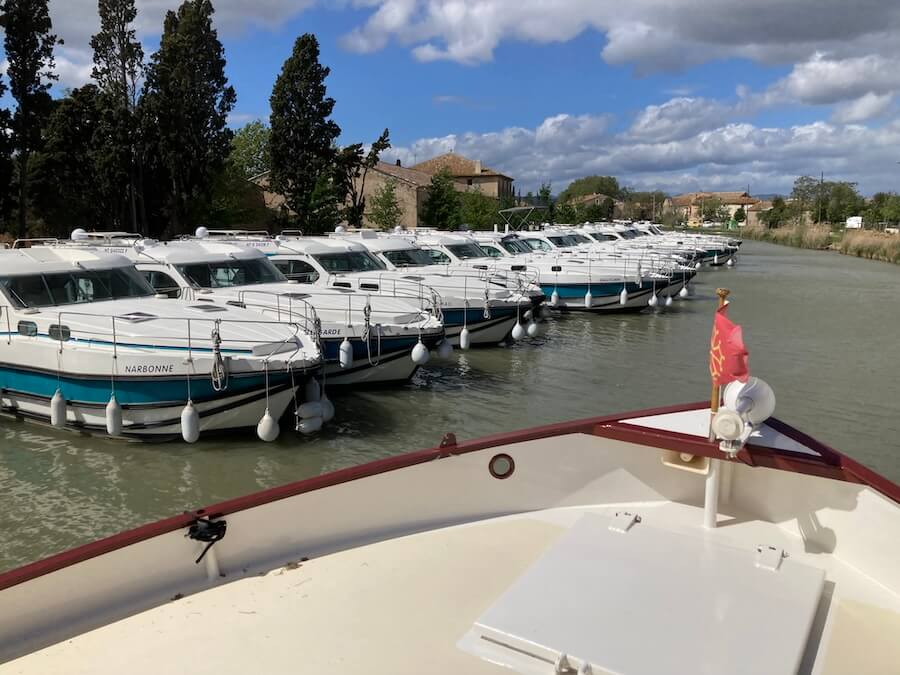 Roi Soleil Barge Cruise includes areas where are many rentals plying the Canal du Midi