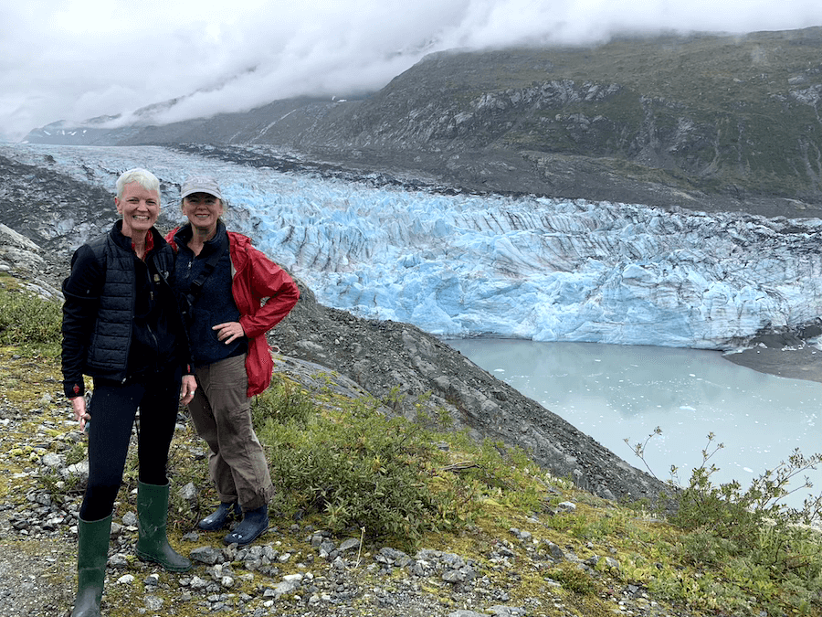 glacier walk on an UnCruise Adventures cruise