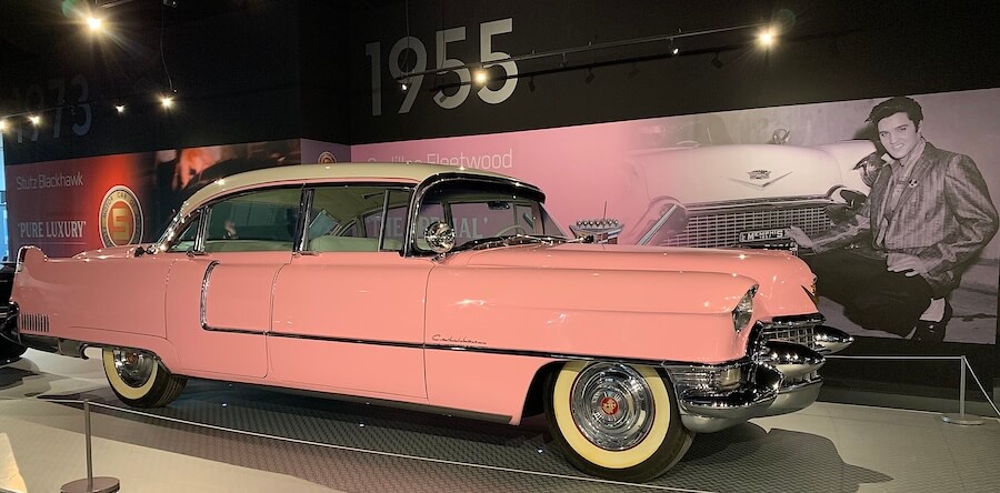 Elvis's pink Cadillac.