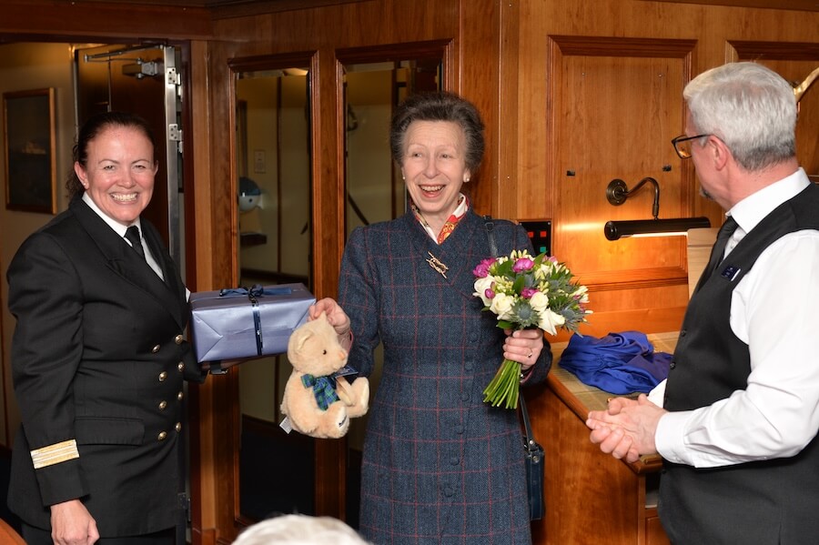 Hebridean Princess Turns 60 with Princess Anne