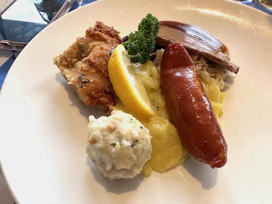 Viking River Cruise Land Combo features local food.