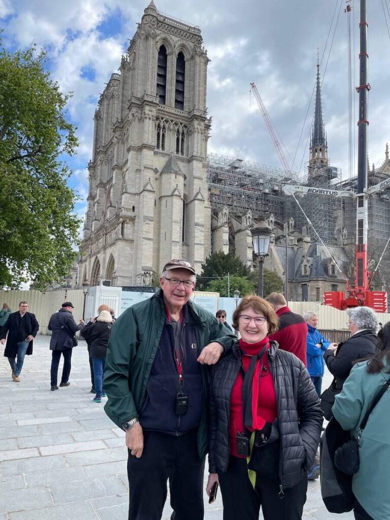 Notre Dame Cathedral in Paris on a VIking cruise
