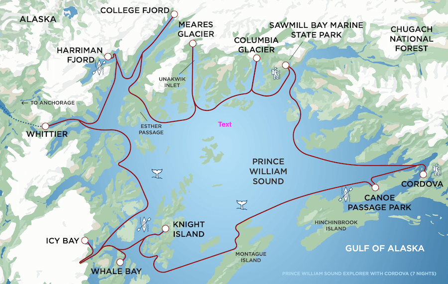 Prince William Sound Explorer with Cordova