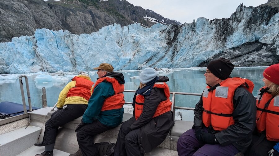 Columbia Glacier on a Prince William Sound Cruise