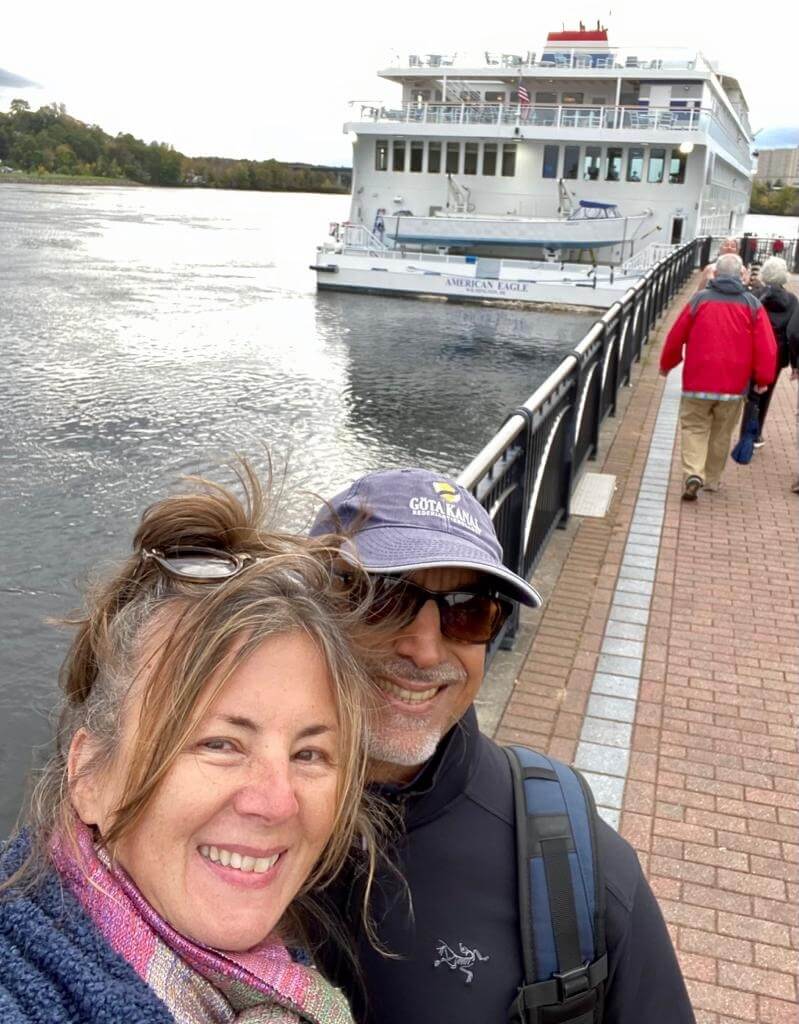 American Eagle, docked in Bangor, Main