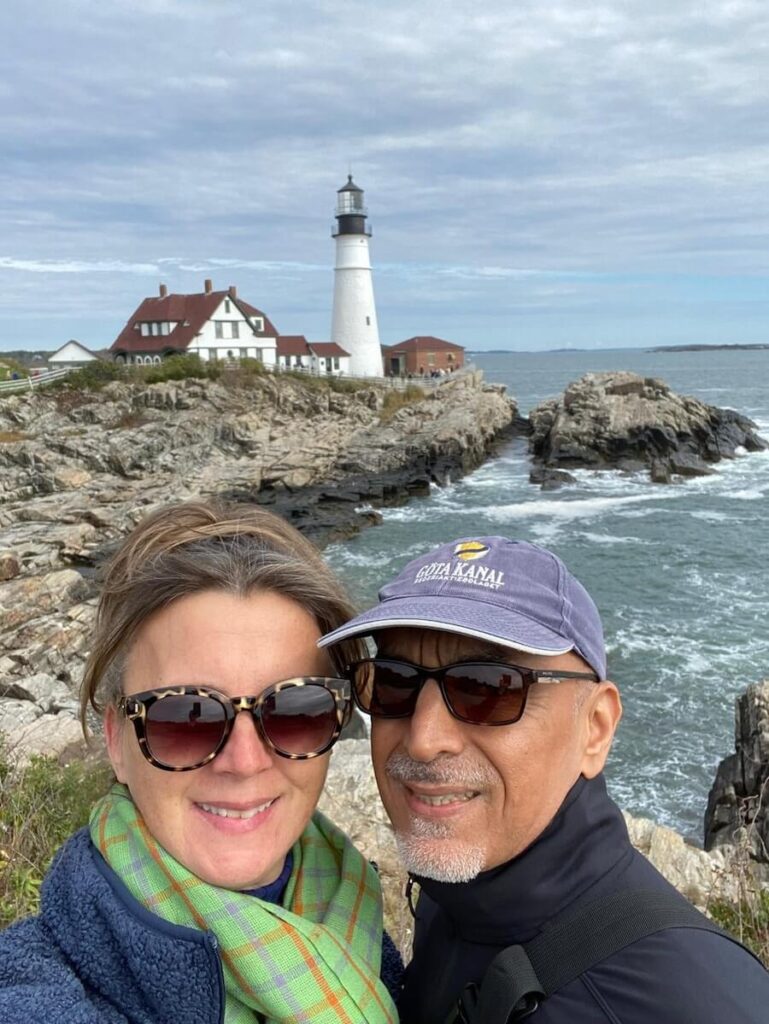 Cape Elizabeth and its 1791-built lighthouse.