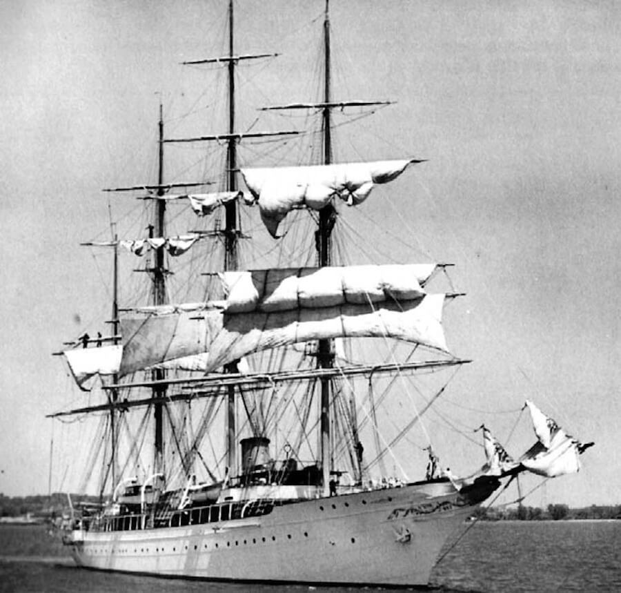 sea cloud in 1935