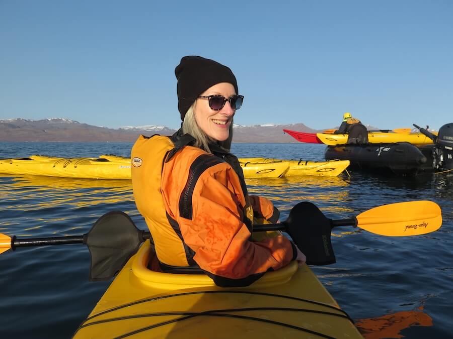 kayaking on Ocean Albatros Cruises