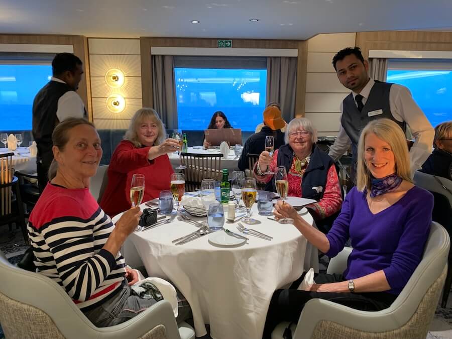 Ocean Albatros Cruises farewell dinner