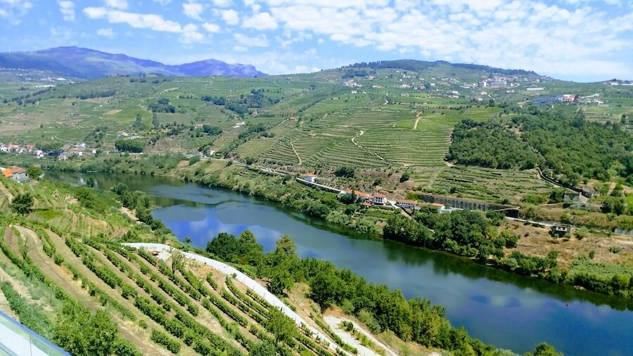 Uniworld Douro River Cruise vs visiting the region and staying in hotels, like this photo shows