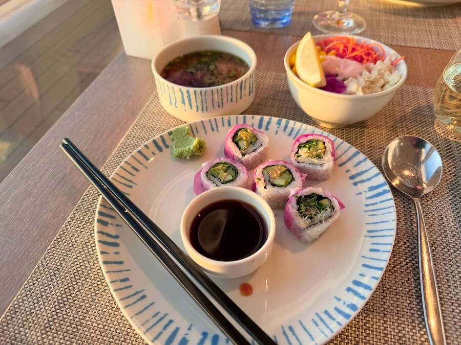 Viking Eastern Seaboard Explorer cruises include options like sushi