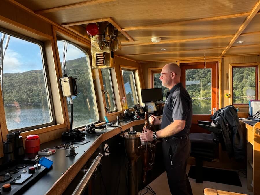 Captain Rod of Majestic Line's Glen Etive