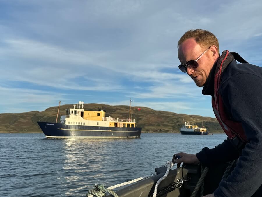 New Owners for The Majestic Line are operating the MV Glen Etive and MV Glen Shiel