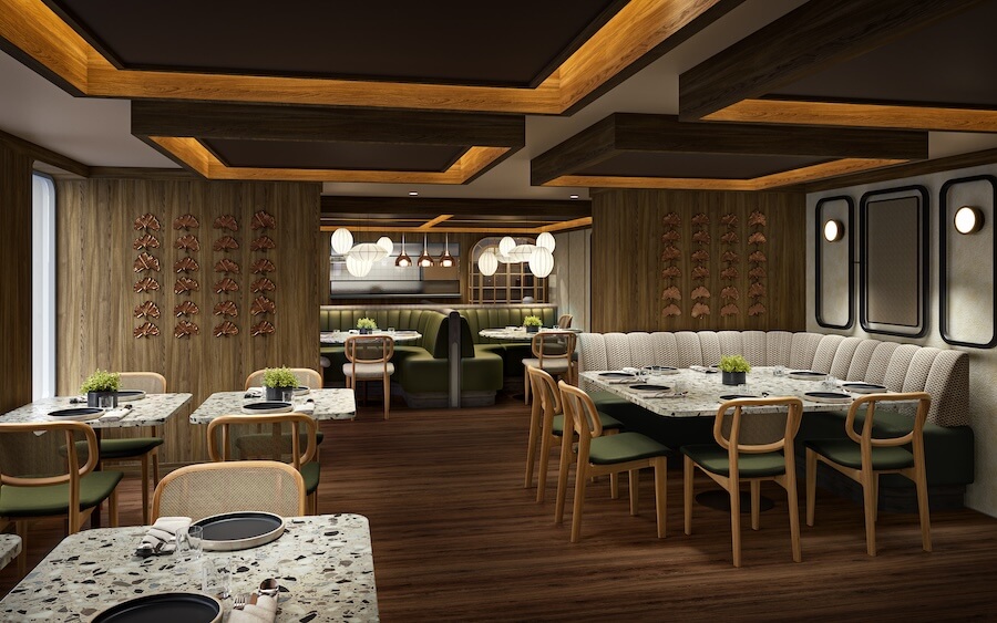 Inside Windstar Cruises' New Star Seeker — Anne Kalosh Shares Details of Windstar's Upcoming New Ship 1 Windstar Cruises' New Star Seeker will have a new restaurant called Basil + Bamboo