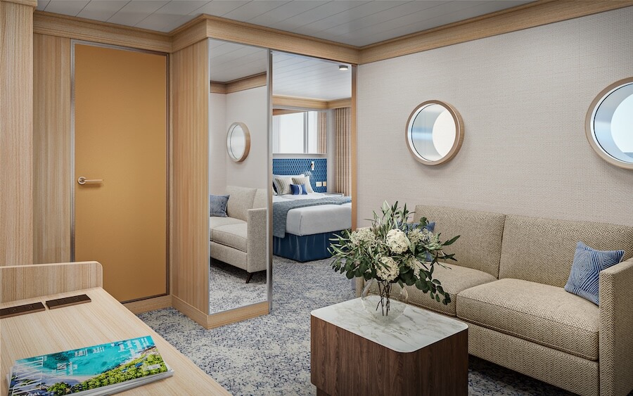 Windstar Cruises' New Star Seeker include triple cabins