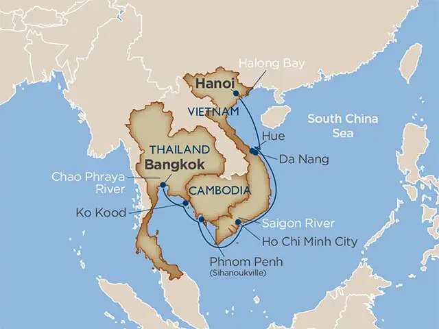 Inside Windstar Cruises' New Star Seeker — Anne Kalosh Shares Details of Windstar's Upcoming New Ship 3 Windstar Cruises' New Star Seeker will offer 10-day cruise to Vietnam, Cambodia and Thailand