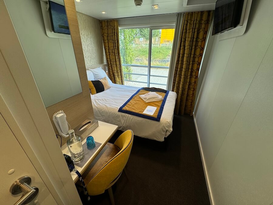 single cabins on CroisiEurope's Symphonie