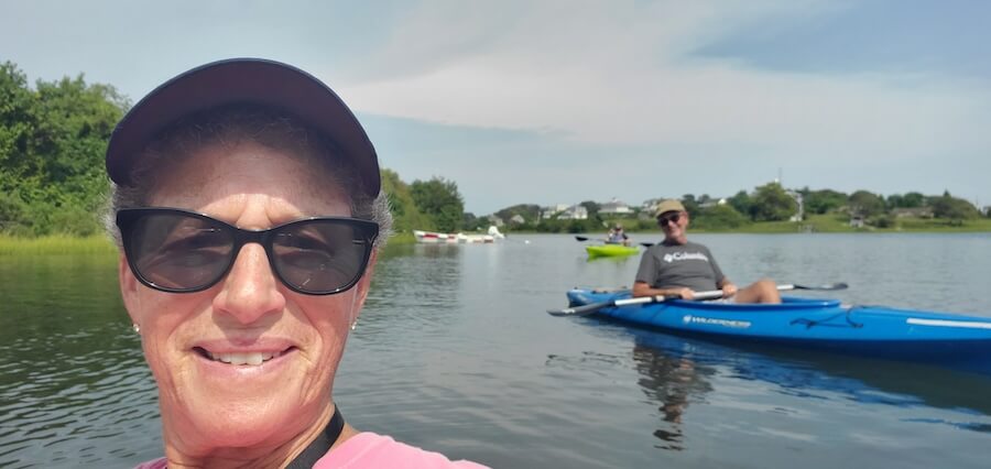 Block Island kayaking on an American Cruise Lines New England cruise