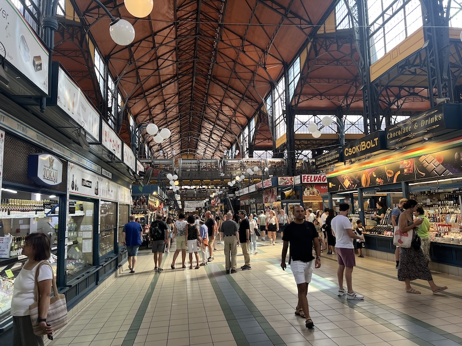 Eastern Europe Viking Cruise visit the Great Market in Budapest