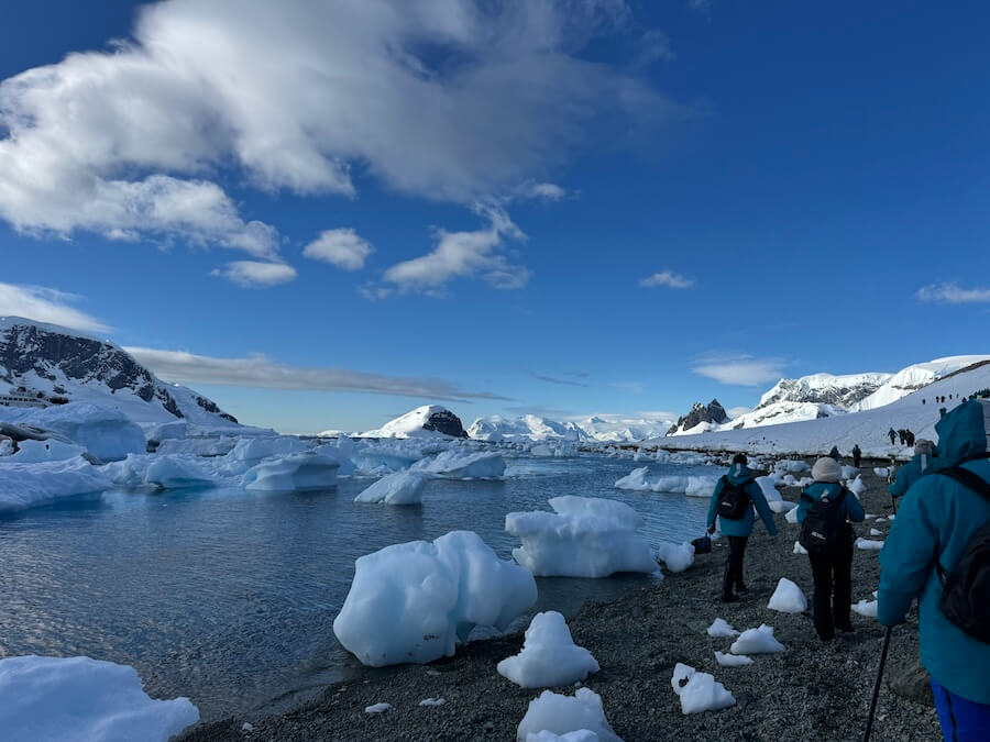 Ashore in Antarctica on a Swan Hellenic cruise