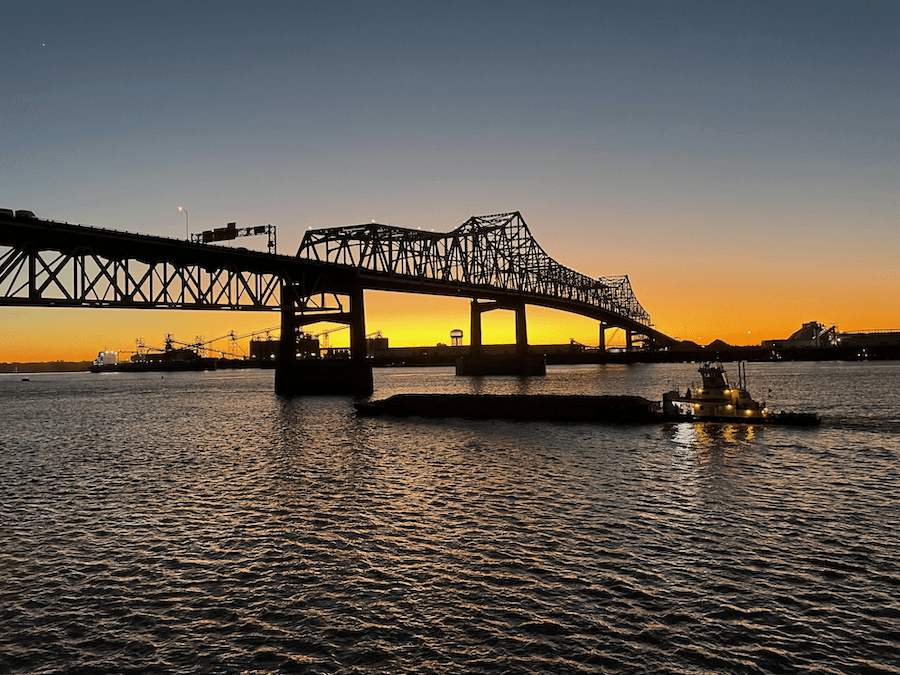 Mississippi River Cruise stopping at Baton Rouge