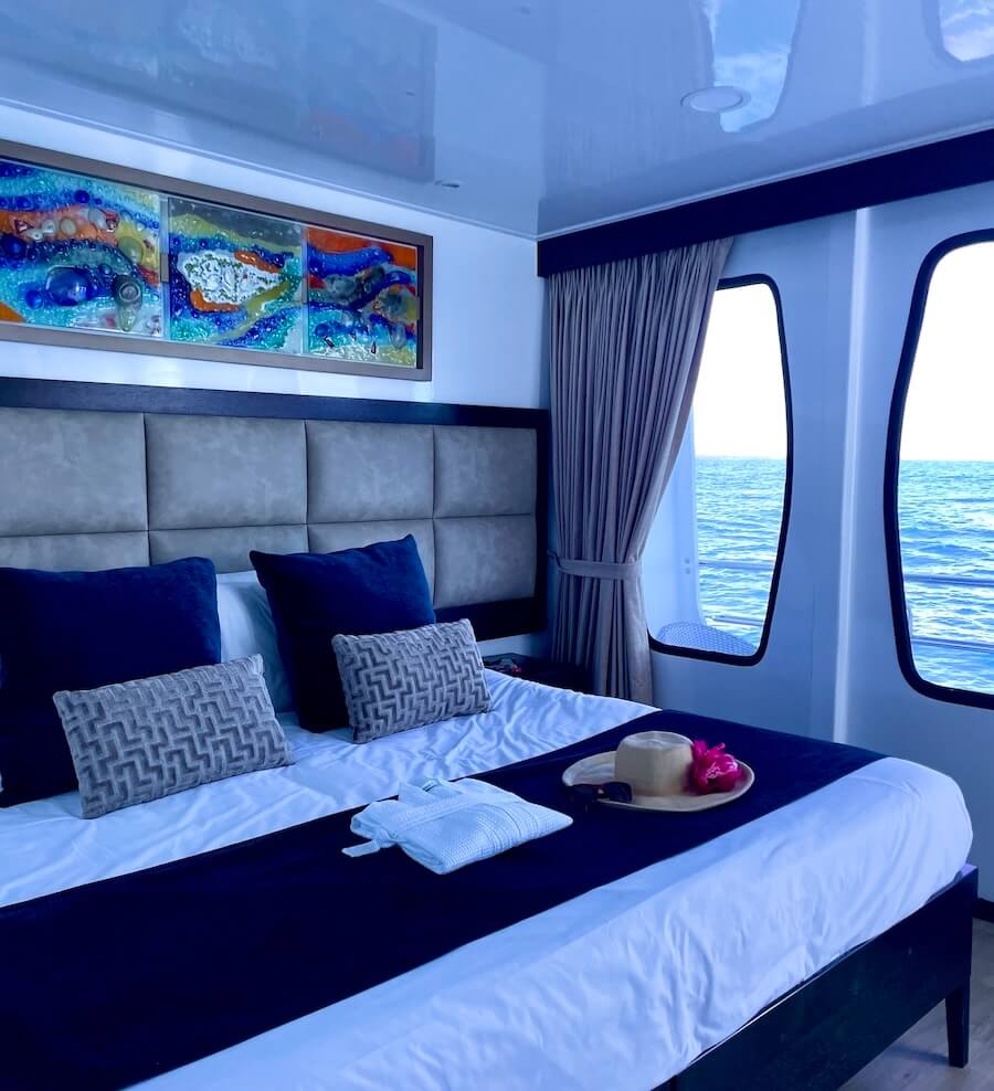 Galápagos Cruise Review covers the roomy cabins