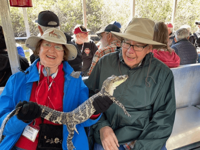 Mississippi River cruise includes a chance to pick up a baby alligator