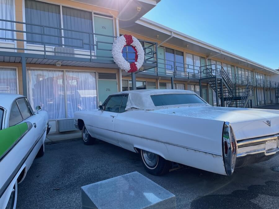 balcony of the Lorraine Motel, a stop in Memphis on ACL's Mississippi River cruise