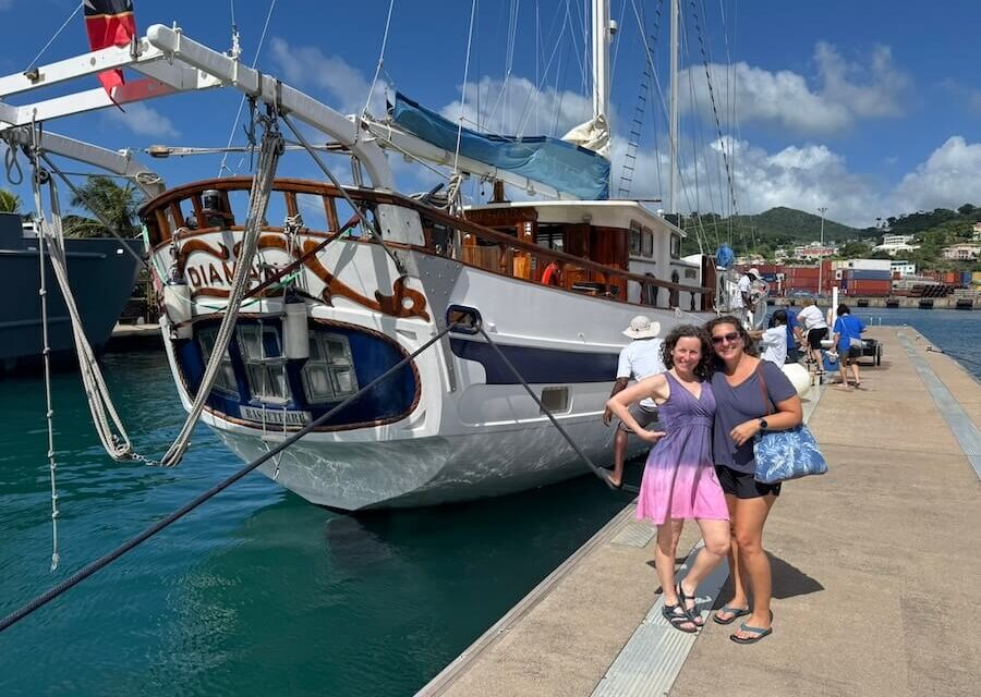 Island Windjammers Review — A Week in the Caribbean on the Cozy Diamant Sailing Among the Grenadines