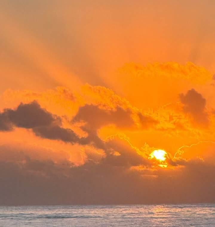 Island Windjammers sunset in the Caribbean