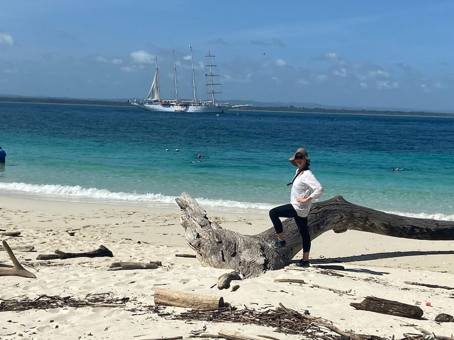 See Isla Iguana on a Panama & Costa Rica Cruise with Star Clippers