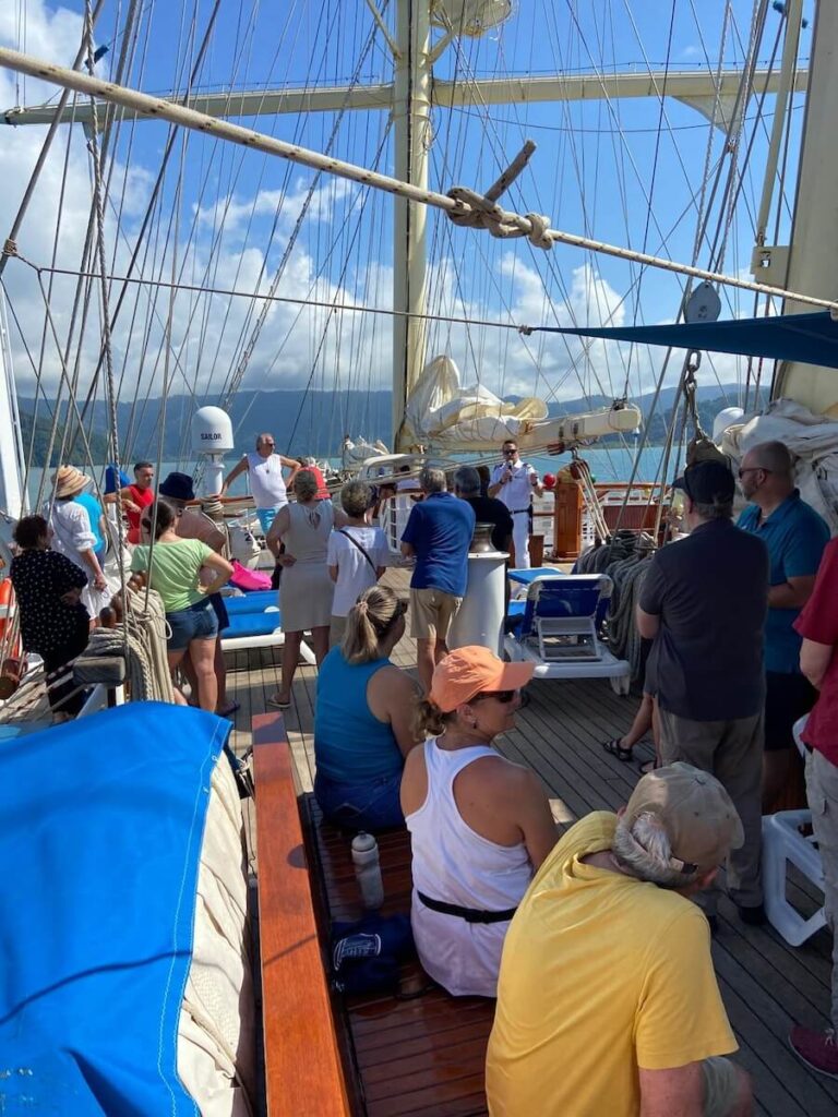 Casual and carefree on a Star Clippers cruise