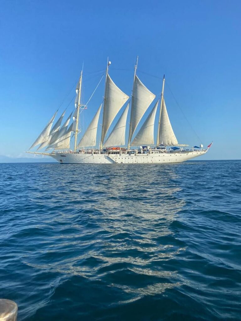 The 166-pax Star Clipper.