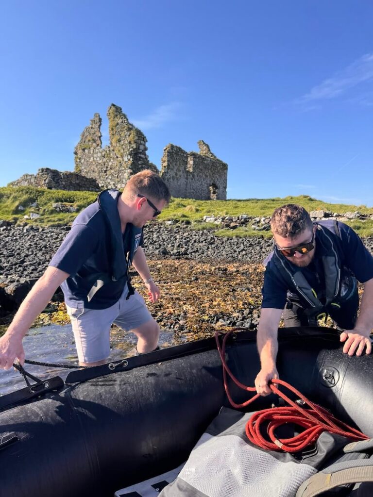 Emma Jane Hebrides Islands Cruise visits Isay