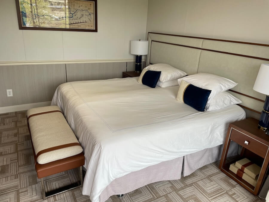 American Harmony Columbia and Snake Rivers Cruise — A Review of Scenic Riverboating on the Trail of Lewis and Clark 8 American Harmony's rooms are large and comfortable.