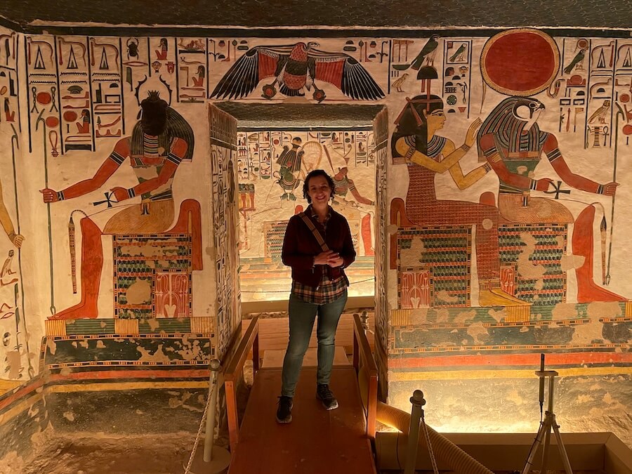 Tomb of Nefertari in the Valley of the Queens on a Nile River Cruise