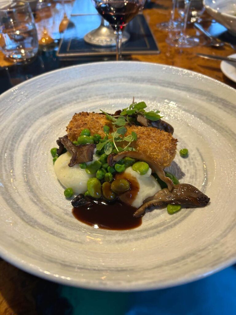 Magna Carta Barge Review includes details about the food