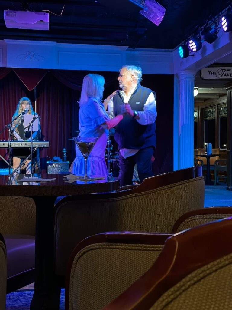 Victory Great Lakes Cruise — An Expert Review Of 10 Nights Cruising All Five 5 Couples danced in the Compass Lounge after dinner aboard Victory I