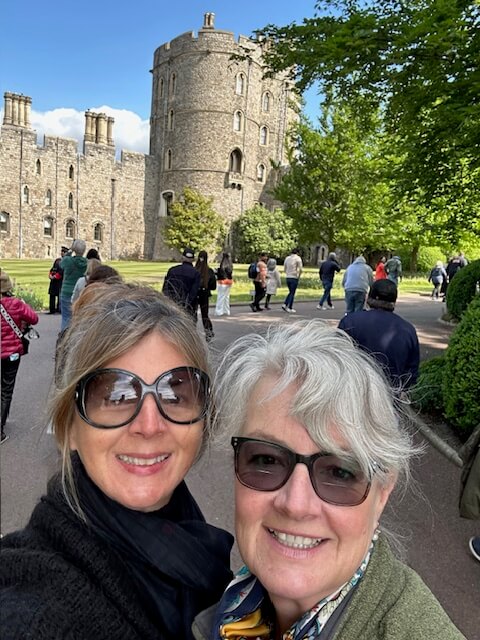 At Windsor Castle.