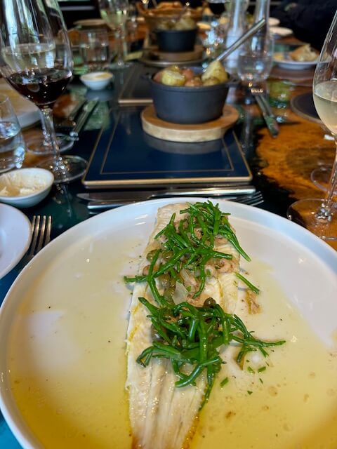 Dover sole on Magna Carta