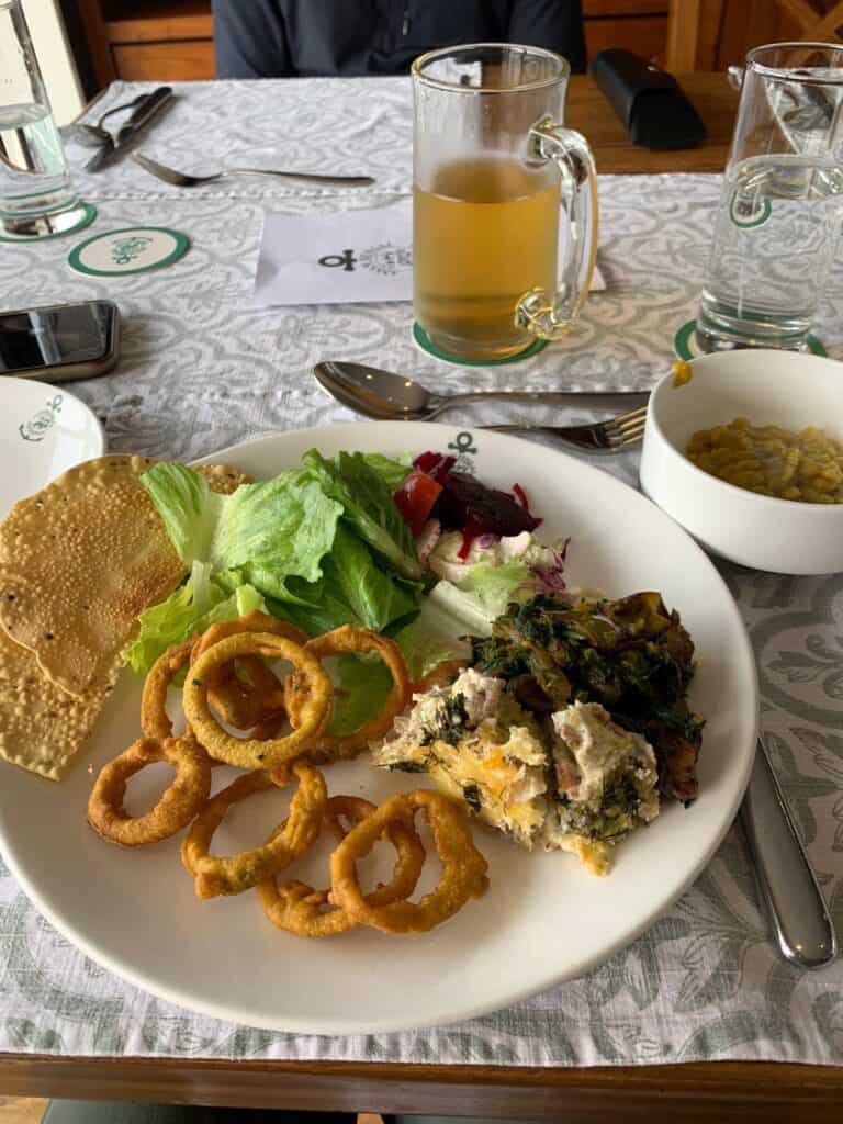 Cruising India’s Hooghly River Aboard Raj Mahal — An Expert Review of a Fascinating Quirky Cruise 17 Hooghly River Cruise on Raj Mahal featured excellent local cuisine including veggies prepared a million ways