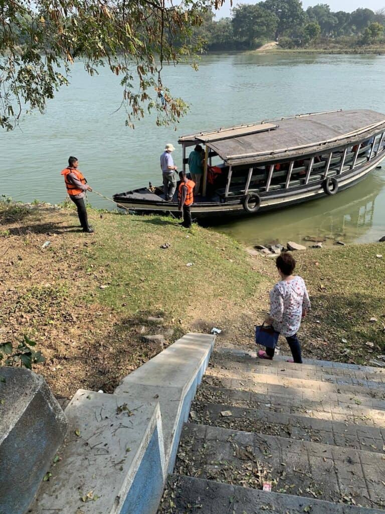 Cruising India’s Hooghly River Aboard Raj Mahal — An Expert Review of a Fascinating Quirky Cruise 10 Hooghly River Cruise includes getting to shore on a tender boat